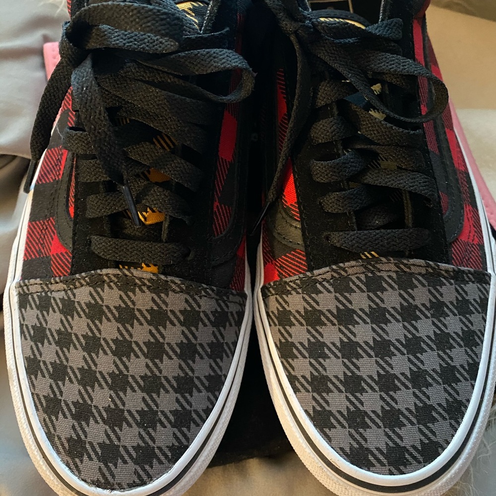Checkered Print Vans